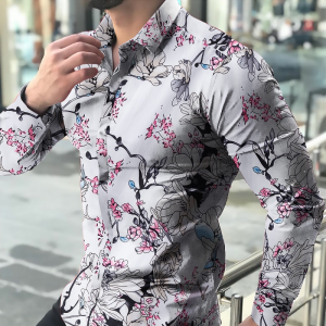 Floral Zen Long Sleeve Shirt