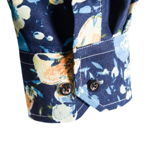 Men’s flower burst long sleeve shirt