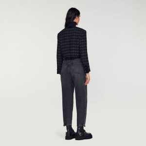 Short tweed jacket