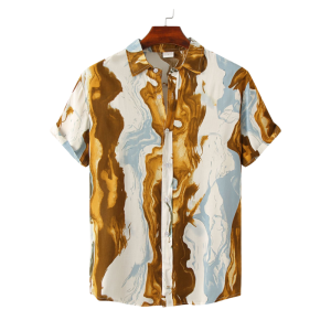 Digital Artsy Print Casual Shirt