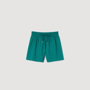 Rhinestone shorts