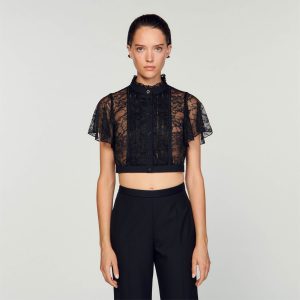 Short lace blouse