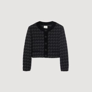 Short tweed jacket