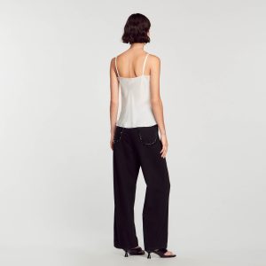 Satin-finish camisole