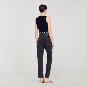 Knit crop top