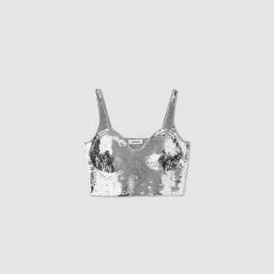 Sequin bralette