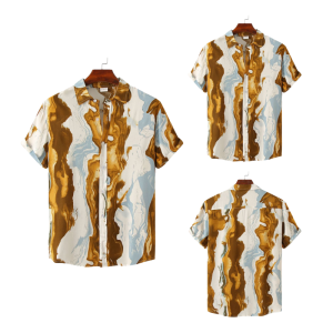 Digital Artsy Print Casual Shirt