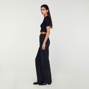 Rhinestone jeans
