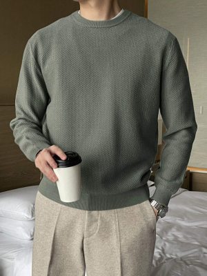 Casual Round Collar Sweater