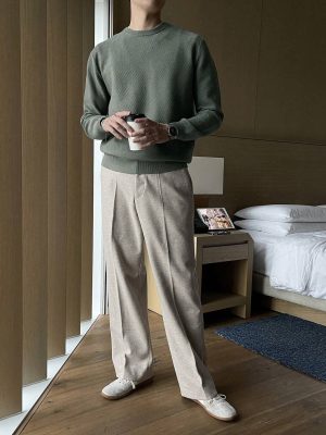 Casual Round Collar Sweater