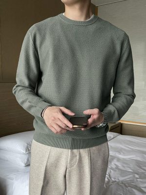Casual Round Collar Sweater