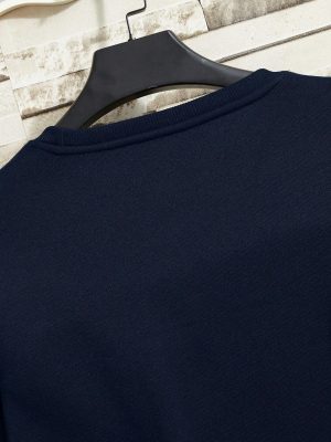 Casual Round Collar Sweatshirt