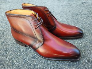 Burnished Calfskin Chukka Boot