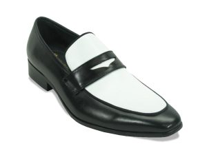 Contrast Two Tone Penny Loafer