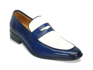 Contrast Two Tone Penny Loafer