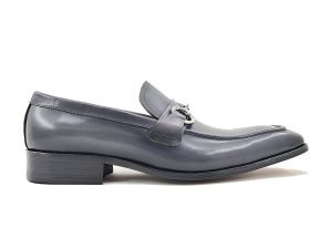 Men’s Burnished Signature Buckle Loafer