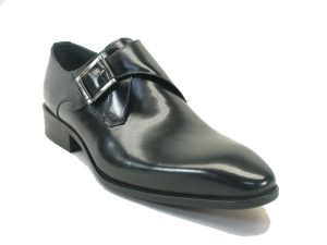 Monk Strap Buckle Leather Loafer KS503-39