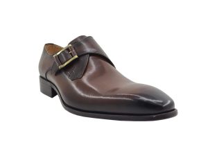 Monk Strap Buckle Leather Loafer KS503-39
