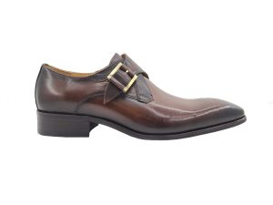 Monk Strap Buckle Leather Loafer KS503-39
