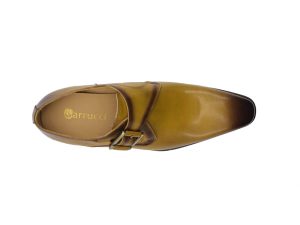 Monk Strap Buckle Leather Loafer KS503-39