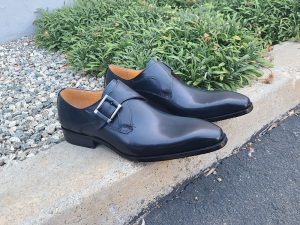 Monk Strap Buckle Leather Loafer KS503-39