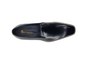 Burnished Whole Cut Leather Loafer