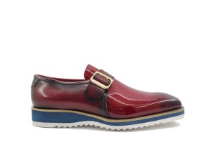 Gorgeous Patent Leather Slip on Monkstrap