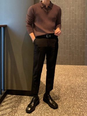 Ribbed Knit Sweater