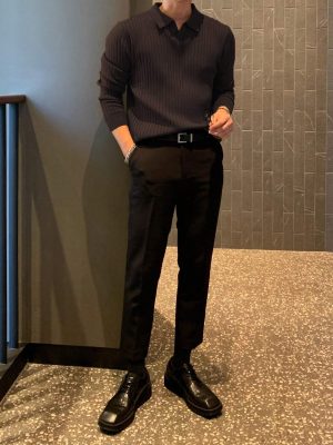 Ribbed Knit Sweater