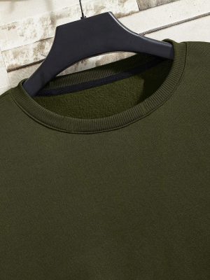 Round Collar Sweatshirt
