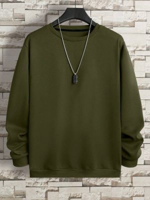 Round Collar Sweatshirt