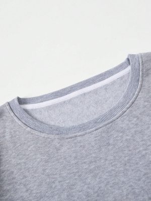 Round Collar Sweatshirt