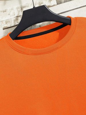 Round Collar Sweatshirt