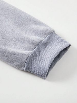 Round Collar Sweatshirt