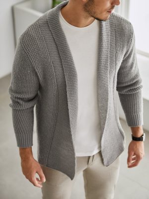 Solid Colored Duster Cardigan
