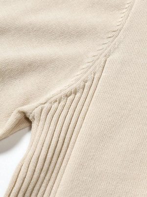 Solid Turtle Collar Sweater