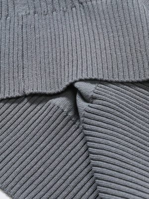 Solid Turtle Collar Sweater