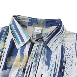 Striped Shirt With Contrasting Colors
