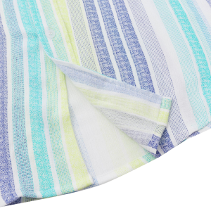 Hawaiian Striped Short Sleeve Shirt