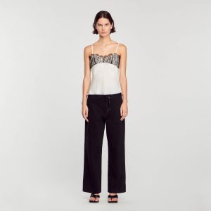 Satin-finish camisole