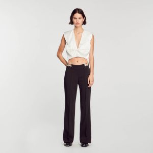 Rhinestone trousers