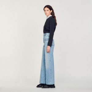 Wide-leg jeans