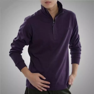 Men’s Zipper Lapel Polo Tactical Shirt