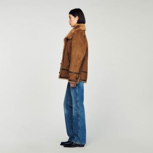 Shearling coat