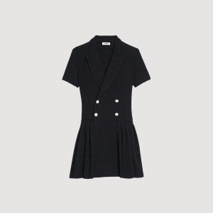 Short tweed coat dress