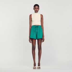 Rhinestone shorts