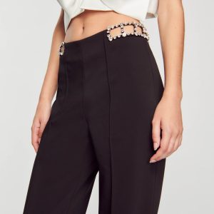 Rhinestone trousers