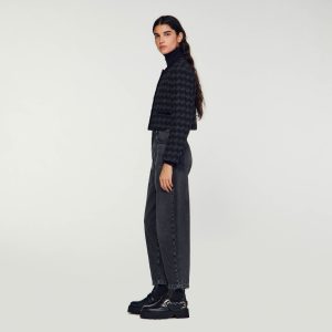 Short tweed jacket