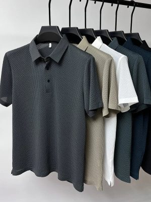 Men’s Polo Ice Silk Shirt