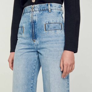 Wide-leg jeans